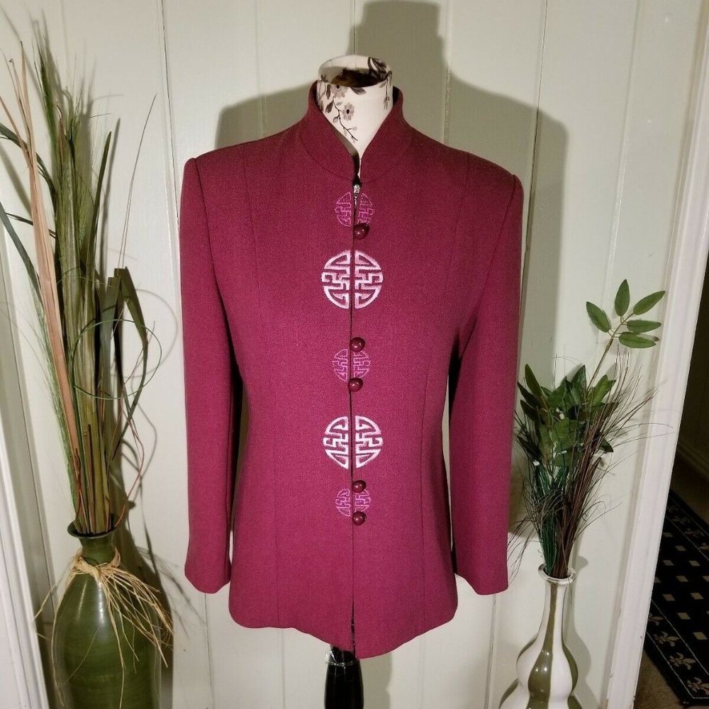 High Quality Asian style Jacket w/ Zipper